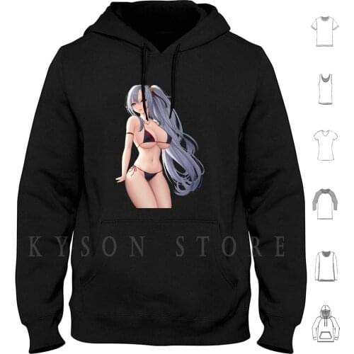 Drake-Azur Lane Hoodie long sleeve Cotton Azur Lane Anime Azur Lane Atago Manga Akagi Enterprise Waifu Azur Lane