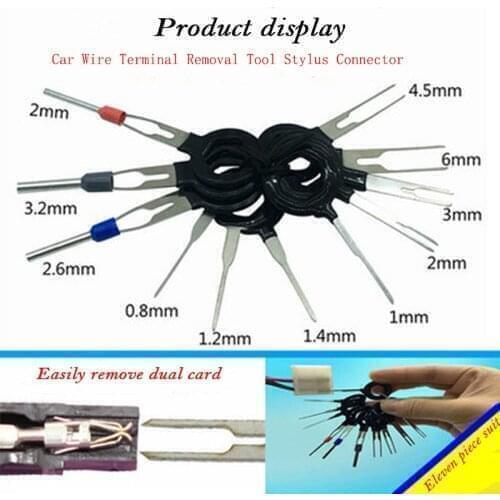 Car Repair Tools Wire Terminal Removal Stylus Connector For Volkswagen VW Polo Passat B5 B6 CC Golf 4 5 6 7 Touran Tiguan Bora