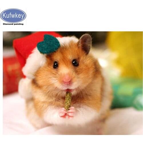 Cute mouse 5D DIY Diamond Painting Animal Cross Stitch Home Decor full square/round diamond embroidery sale by handmade crafts