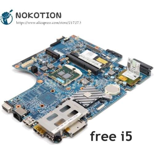 NOKOTION Laptop motherboard For HP Probook 4520S 4720S 598667-001 598667-501 H9265-1 48.4GK06.041 Mainboard free i5