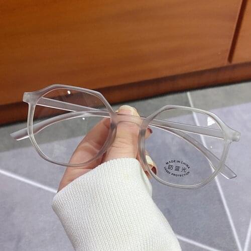 1PCS Retro Blue Light Glasses Transparent Computer Glasses Women Men Anti Blue Light Blocking Glasses Optical Spectacle Eyeglass