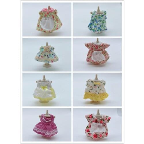 Wholesale forest animal family 8 style large size cute skirt shirt pant accessories toys for girl christmas gift