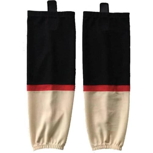 Custom ice hockey socks training hockey socks kids size and adult size 100% polyester