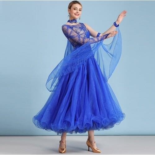 New girls ballroom dance dress kids rumba dress for ballroom dancing waltz dress lace standard dance dress stage dance wear pink
