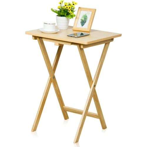 Household Folding Table Simple Simple Tea Table Portable Dining Table Laptop Computer Small Table Outdoor Solid Wood