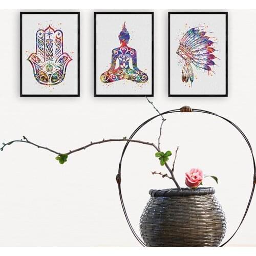 Настенные акварельные картины Soyikol China At AliExpress