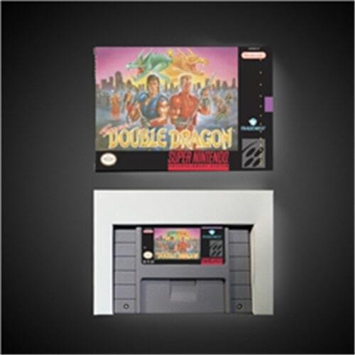 Super Double Dragon - Action Game Card US Version with Retail Box