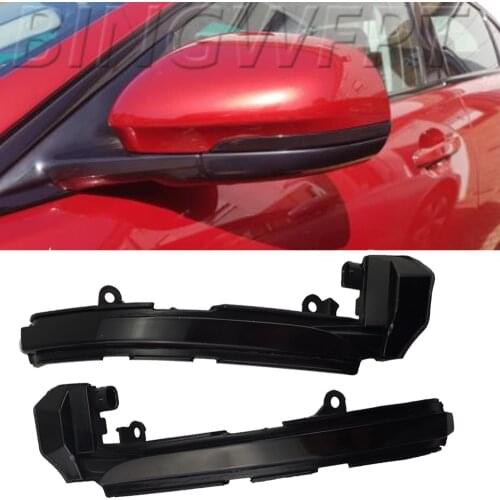 2Pcs Dynamic Steering Signal Led Rear View Mirror Indicating Flash Lamp For Jaguar XE XF XJ F-TYPE XK XKR I-PACE X250 X260
