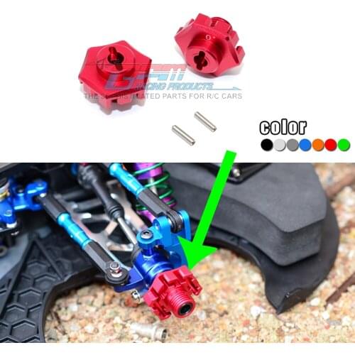 TRAXXAS 1/7 XO-1 64077-3 RC Flat sports car Upgrade Accessories Metal aluminum alloy Hexagon Adapter