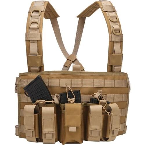 New Tactical Airsoft Vest Military Assault Molle Vest Army Protective Combat Gear Outdoor Hunting Multifunction Camo Waistcoat