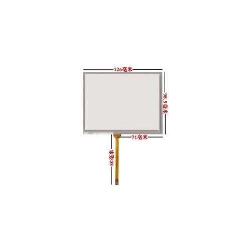 10pcs/lot AT056TN04 V.6 TM056KDH01 02 5.6 inch resistive touch screen 126*99 mm