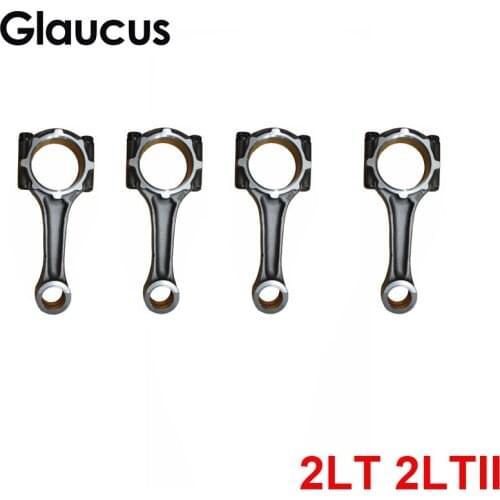 4pcs 2LT 2LTII engine connecting rod for Toyota Hilux Mark II GL Cresta Super Custom Land Cruiser Crown Cresta 2446cc 2.4L