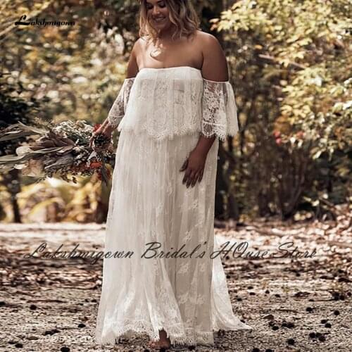 Lakshmigown Princess Women Wedding Dresses Off the Shoulder 2022 Vintage Sweetheart Lace Wedding Gowns Vestidos de Boda