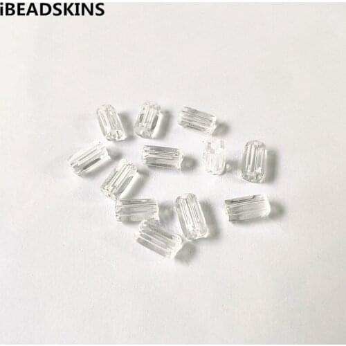 New arrival! 10x5mm 2100pcs Clear acrylic straw shape beads for Necklace,Earrings parts,hand Made Jewelry DIY