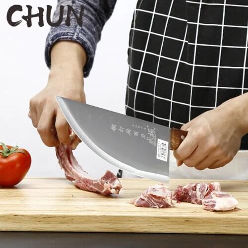 CHUN Utility Kitchen Knife Stianless Steel Chopping Knife Chef Slicing Cleaver Butcher Meat Knive Handmade Forged Knives Tools