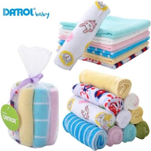 Newborn Feeding Towel Small Square Handkerchief One Pack Price (8 pieces per pack) Baby Towel Newborn Toalla Bebe Recien Nacido