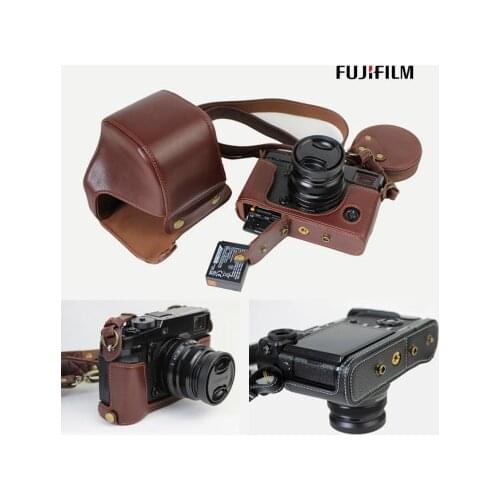Luxury Digital Camera cowhide Case Genuine leatherBag box For Fujifilm Fuji XPRO3 XPRO 2 X-PRO2 X-PRO3 Protective sleeve Cover