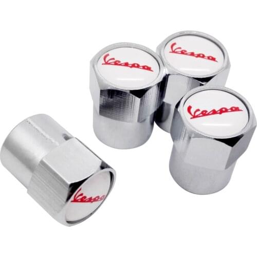 Tire Accessories Motorcycles For Vespa Piaggio PX 125 GTS300 Piaggio Beverly Scooter 180SS Primavera Wheel Tire Valve Stem Caps
