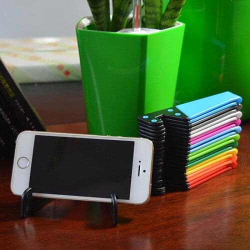 Universal Mobile Phone Holder ABS V Shape Cellphone Brackets Phone Accessories Eco-friendly Random Color
