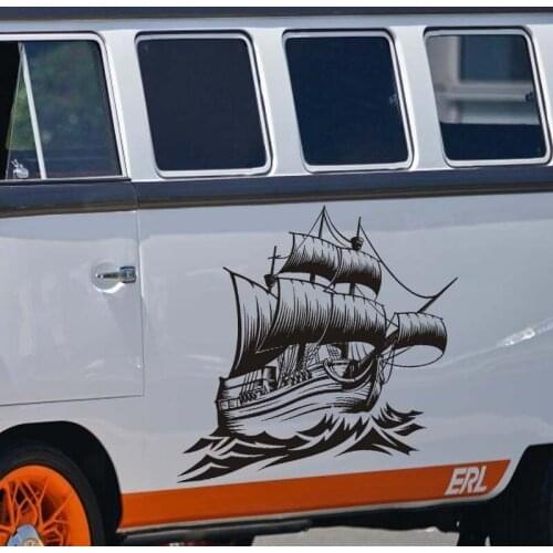 Vinyl Decal Viking Ship Scandinavian Childrens Rooms Wall Stickers Carrack Decal Vinyl Sticker Vinyl Wall Decal