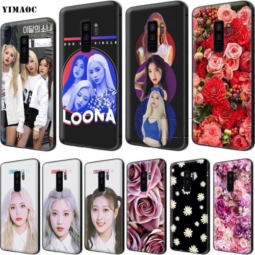 YIMAOC Loona Odd Eye Circle Soft Silicone Case for Samsung Galaxy S6 S7 Edge S8 S9 Plus A3 A5 A6 Note 8 9