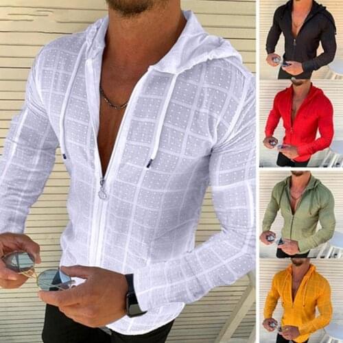 ZHANLINWU Men's T-shirts With A Hood