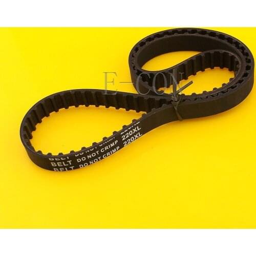 1pcs 220XL Timing Belt L039 110Teeth Width 0.39inch(10mm) XL Positive Drive Pulley for CNC Stepper Motor and Engraving Machine