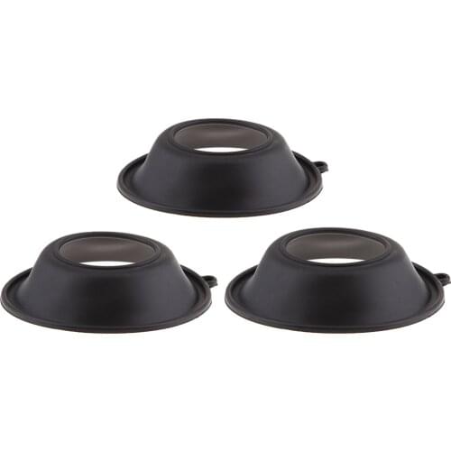3Pcs Vacuum Diaphragm Scooter Motorcycle Carburetor for Honda CB750 CBX250