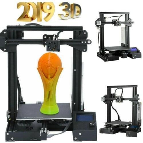 2021 CTC A13 3D Printer Upgraded Magnetic Build Plate Resume Power Failure Printing DIY KIT MeanWell Power Supply