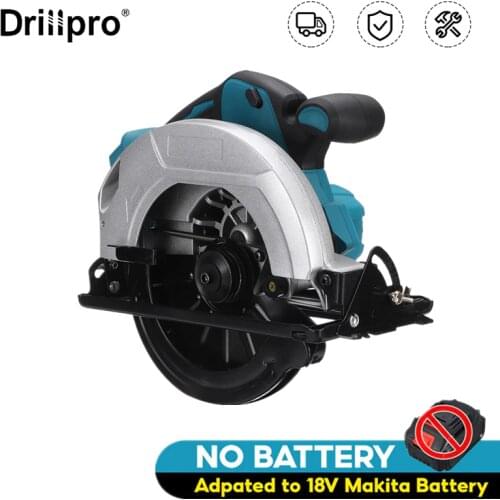 Cordless Electric Circular Saw 190mm Electric Multifunctional Woodworking Cutting Machine Power Tools for Makita 18V Battery