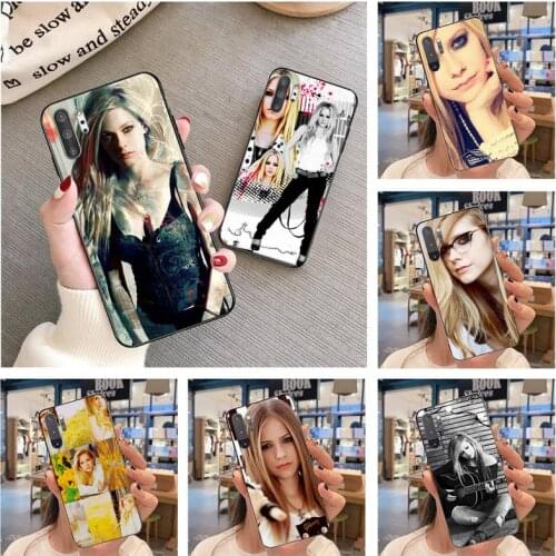 Avril Lavigne Phone Case For Samsung Galaxy Note20 ultra 7 8 9 10 Plus lite J7 J8 Plus 2018 Prime