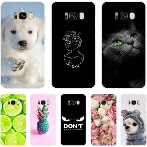 Case For Samsung Galaxy S8 soft silicon tpu S8 PLUS Case Cover For Samsung S8/S8 plus Phone shell protective coque