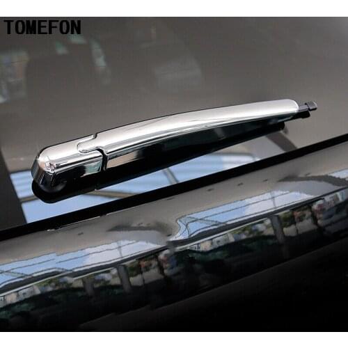 For Ford Explorer 2016 2017 Sport Auto Accessories Rear Window Wiper Cover Trim Rearwiper Clean Cover Trim 2pcs