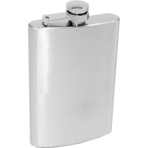 100pcs/lot Special Offer Promotion LANDFOX 8oz Stainless Steel Hip Flask Liquor Whisky Alcohol Cap Funnel Drinkware For Drinker