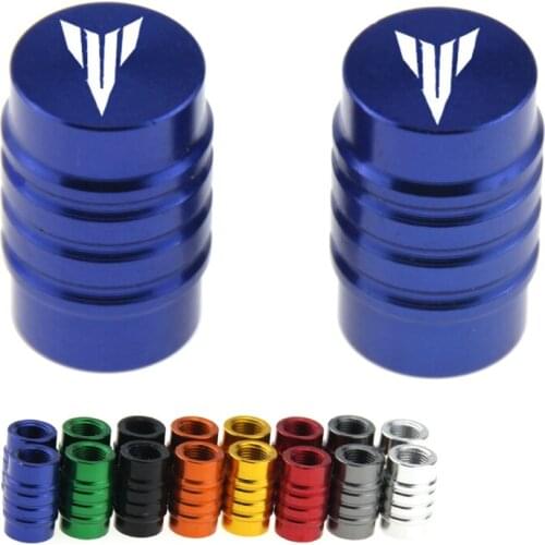 Wheel Tire Valve caps CNC Aluminum Airtight Covers For Yamaha MT01 MT125 MT03 MT25 MT07 MT09 MT10 Motorcycle Accessories Parts