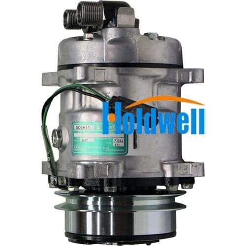 Holdwell Air Conditioning Compressor 7023583 for Bobcat Loader S550 S570 S590 T550 T590