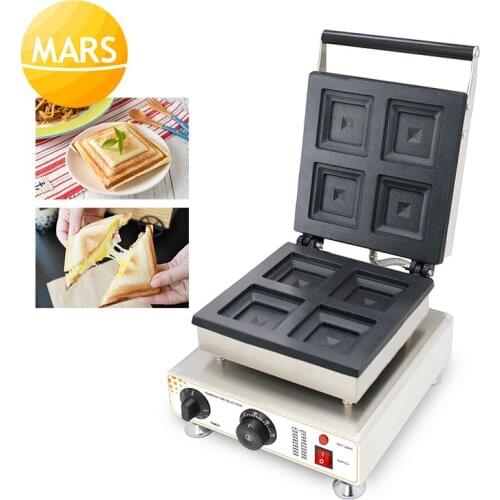 Kitchen Appliances Sandwich Bread Maker Breakfast Toast Baking Machine Cake Toaster Electric Waffle Maker Iron Sandwich Machine