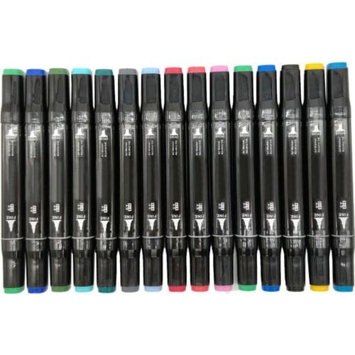 Art Markers 30/40/60/80Color Set Dual Headed Artist Sketch Oily Alcohol based markers For Animation Manga