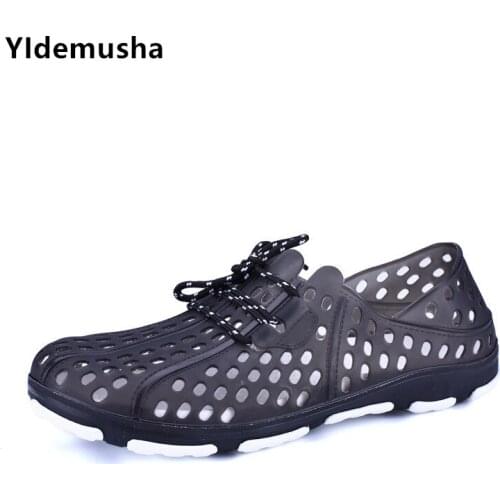 2019 New Men Sandals Summer Flip Flops Slippers Men Outdoor Beach Casual Shoes Cheap Male Sandals Water Students Shoes Sandalia