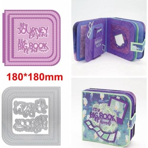 Frames For Card Sample /Photo Metal Cutting Dies Stencils Album +Phrase Die Cut For Card Making DIY New2019 Crafts Cards