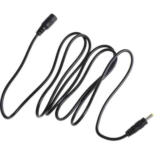 DC Power Connector Jack Adapter Female + Male Extension Cable Plug 12V 3A 4mm X 1.7mm