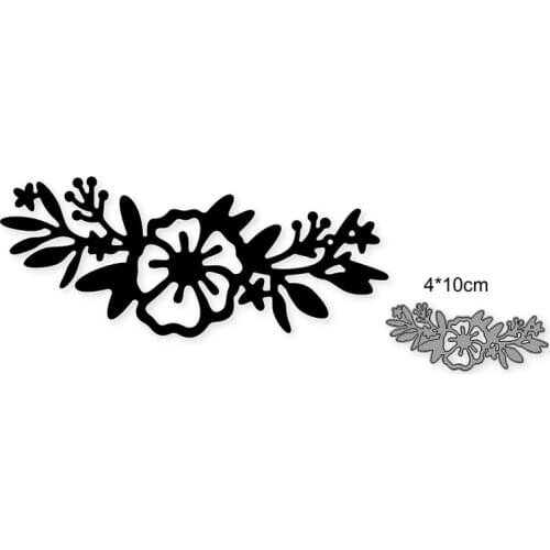Christmas Flowers Vine Scrapbooking Punching Template Embossing Dies Stencils Cutting Cutting Dies
