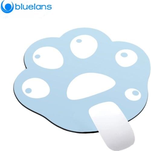Cute Pet Cat Paw Mouse Pad Washable Anti-Slip Mouse Pad Girl Cartoon Office Gift Computer Peripherals Accessory
