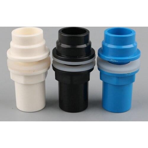 20Mm Aquariums Connector PVC Waterproof Water Hose Adapter Aquarium Inlet Outlet Fitting Fish Tank Accessories