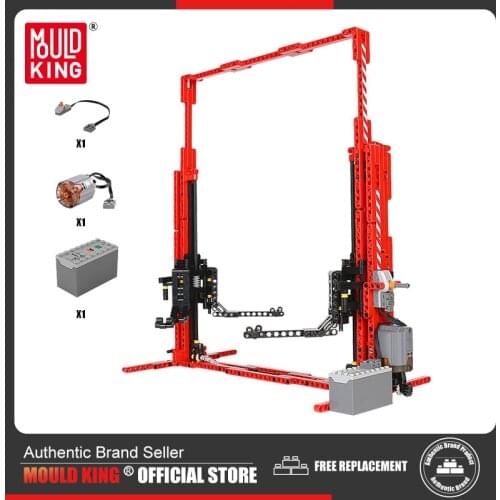 MOULD KING Building Blocks High-Tech The APP RC Motorized Car Lift Model Assemble Bricks Car Parts Kids Toys Christmas Gifts