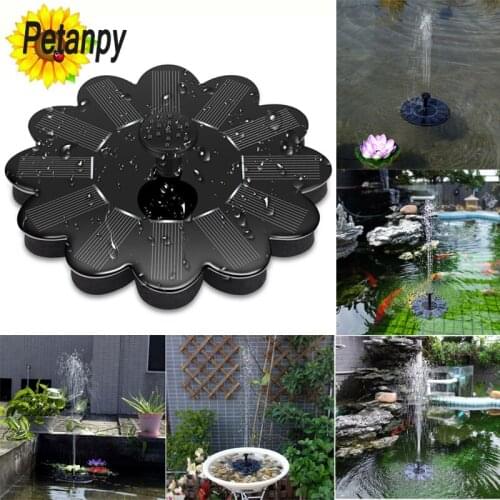 Super Outdoor Solar Powered Bird Bath Water Fountain Pump Solar Pond Pump Watering Kit for Pool&Garden&Aquarium Dropshipping