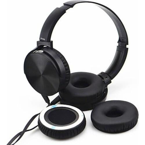 High Qualith 1 Pair Replacement Earpads, Soft Ear Pads Cushion for Sony MDR-XB450AP AB XB550 XB650 XB400 Model Headphone