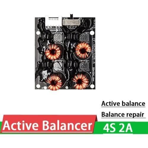 4S 2A Active Equalizer Balancer lithium battery pack Lifepo4 Li-Ion Lipo Battery Energy Transfer Board BMS balance Board Module
