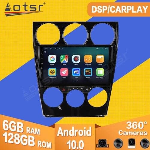 For Mazda 6 2006 2007 2008 2009 2010 Android Car Tape Radio Recorder Video Multimedia Player Stereo GPS Navi Head Unit No 2 Din