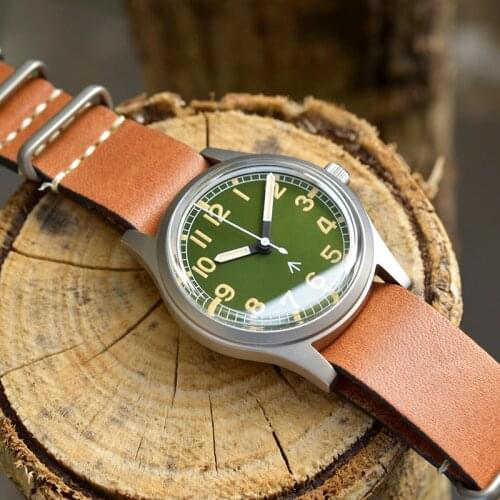 Baltany Men's Watch With Leather Strap